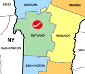 Rutland County Vt Borders